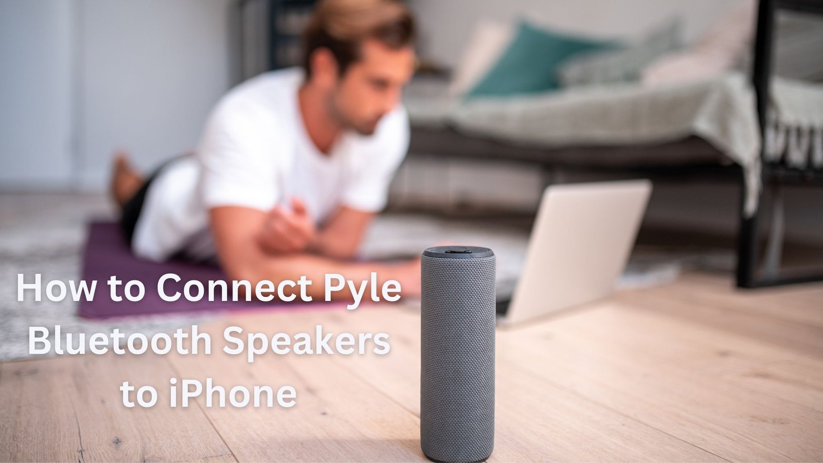 How to Connect Pyle Bluetooth Speakers to iPhone