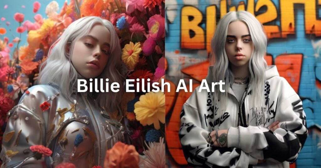 Billie Eilish AI Art