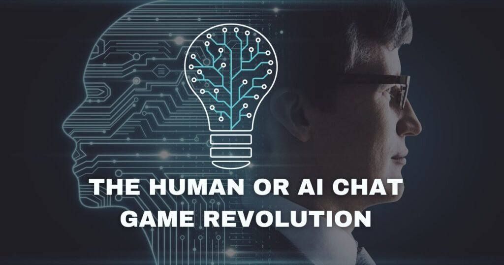 human and AI chat game