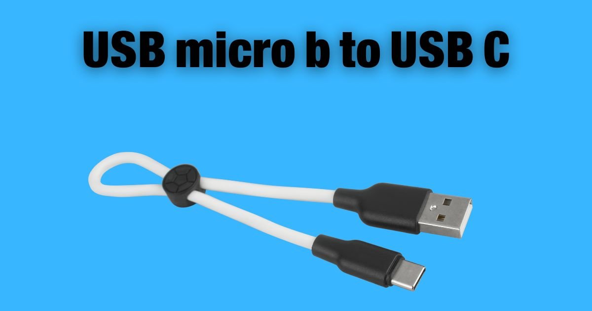 USB micro b to USB C