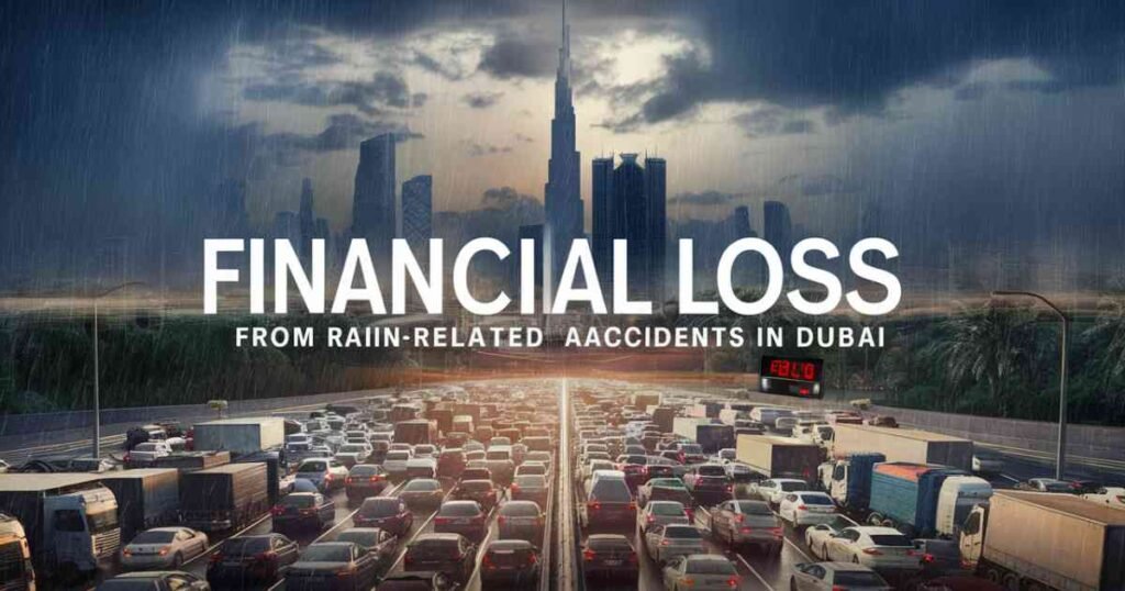 Financial Loss from Rain Related Accidents in Dubai