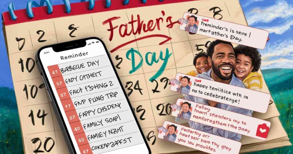Reminder Ideas for Father's Day