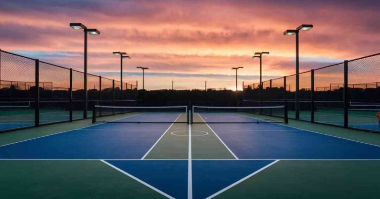 Pickleball Court Lights Sizes, Popularity and Basics