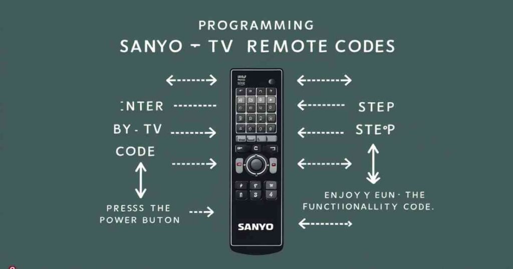 How to Program Sanyo TV Remote Codes